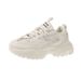 Thick Soled Dad For Women New Autumn Women's Street Shot, Small Stature Appears Tall Trendy Sports Style Casual_vogvips.com