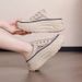 Female Comfortable Mesh Slippers Breathable Thick Sole Sandals Fashion Slip On Shoes For Women Outdoor Wear_vogvips.com