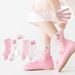5 Pairs Cotton Childrs Mesh Socks Soft Thin Summer Kids Baby Candy Color Sock Girls Breathable Flower Casual Cute_vogvips.com