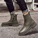 Fleece Martin Boots Large Size Comfortable And Breathable High Help Tooling Boots_vogvips.com