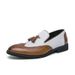 2025 Autumn New British Casual Men's Fashion Single Business Block Carved Tassel Small Leather Shoes_vogvips.com