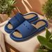 Men's Durable PVC Flip Flops Open Toe Massage Sole for Home Use And Shower Anti-Slip Acupressure Mat Summer Flip Flops_vogvips.com