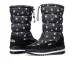 Woman Chunky Womens Shoes For Snow Boots Half High Moon Platform Mid Calf Round Toe Big Red Waterproof With Chic Point_vogvips.com