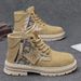 European Warm Series High-top Boots For Men, Workwear Style, Small Yellow 2025 New Martin Men's Big Toe Motorcycle Boots, Autumn And Winter_vogvips.com
