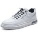 Spring New Breathable Little White Men's Student Korean Versatile Leather Sports Casual Board Trendy Shoes_vogvips.com