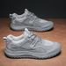 Summer New Breathable Mesh Men's Anti Slip And Wear-Resistant Outdoor Sports Casual Board Labor Protection Shoes Men_vogvips.com