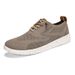 's New Cross-border Lightweight Lace-up Casual For Men, Breathable Fly-knit Loafers, Large Size Mesh Men's Shoes_vogvips.com