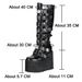 Cross-Border New Long Tube Martin 2022 Autumn Winter Metal Buckle Strap Thick Sole 11CM High Heel Large Size_vogvips.com