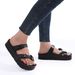 Crestar Women Platform Sandals New EVA Insole Clogs With Arch Support Adjustable Buckle Slippers Outdoor Thick Bottom Sandals_vogvips.com