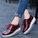Spring And Autumn Genuine Leather Thick Soled Korean Edition Casual Fashion Versatile Student Women's Singles Shoes 2D3_vogvips.com
