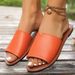 New Plus Size Shoes, Flat Outdoor Wear, One-piece Sandals, Women's Shoes_vogvips.com