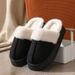 2025 New Slippers Women, Autumn And Winter Indoor Fleece-Lined Warm Cute Girls' Shoes, Cotton Shoes For Outdoor Wear_vogvips.com