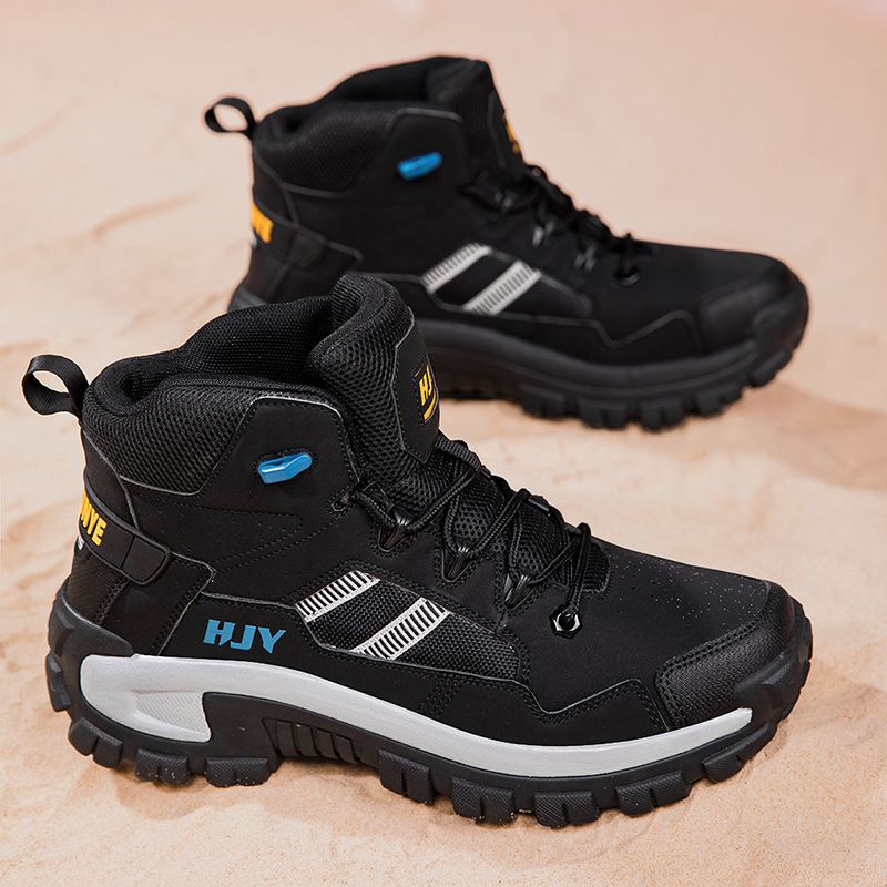 High Top Hiking Boots, Outdoor Tactical Boots, Desert Boots, Snow Boots, Men's Camping Training Shoes, Men's_vogvips.com