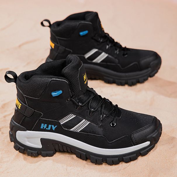 High Top Hiking Boots, Outdoor Tactical Boots, Desert Boots, Snow Boots, Men's Camping Training Shoes, Men's_vogvips.com