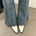 2024 New Autumn Winter Chunky High Heels Mid Heel Square Toe Slim Short Martin Boots_vogvips.com