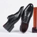Euro Step New Height-Increasing British Style Lace-Up Brogue Carved Leather For Men Business Formal Derby Shoes Pointed Casual_vogvips.com