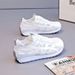 Single-layer Sneakers 2026 New Popular Summer Thin Mesh Breathable Super Trendy Running Casual Forrest Gump Shoes_vogvips.com