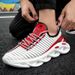 MCDV Men Sneaker Lightweight Breathable Meh Thick Bottom Men Shoe Comfortable Anti-lip Wearable Jogging Shoe Couple_vogvips.com