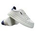 M's Leather Punched Trdy Versatile White With Lace Up, Summer Breathable Casual Shoes, Thick Soled Board Shoes For_vogvips.com