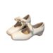 Petite Mary Jane Shoes Lace Up Square Toe Korean Style Low Cut Women's Sweet Single Shoes Lambskin French Style Hidden Heel 5 Cm_vogvips.com