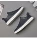 Large Size Cowhide Board Shoes Men's European Station Elastic Free Shoelaces White Shoes Casual Loafers Men's Shoes_vogvips.com
