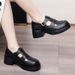 Coarse Heel 2025 Summer Versatile Baotou Sandals Large Thick Women's Lightweight Soft Soled Casual Roman Shoes_vogvips.com