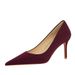 3391-A10 Style Fashionable Minimalist Women's Shoes, Thin High Heels, Shallow Mouthed Pointed Toes, New Spring And_vogvips.com