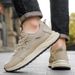 Four-season Breathable Mesh Sports Shoes, Anti-slip And Wear-resistant Men's Running Shoes, Thick-soled Versatile Casual Shoes_vogvips.com