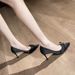 Satin High Heels For Women Stiletto Heels With Butterfly Design Spring Summer Wedding Banquet Evening Gown Shoes_vogvips.com