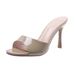 Elegant Open-Toe Satin Slides For Women – Comfortable Korean-Style Flat Sandals In Mint Green & Beige_vogvips.com