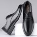 Men's Leather Autumn New Style Civil Servant Business Pointed Lace-up Non-slip Soft Sole Versatile Breathable Formal_vogvips.com
