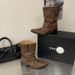 Chunky Heel French Retro Pointed Toe Western Cowboy Ankle Boots For Women, New Model 2026_vogvips.com
