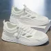 Men's White Summer Hollow Out Hole Breathable Casual Water Shoes Student Sandals Men's_vogvips.com