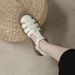 Flat Bottomed Hollowed Out For Women's Summer New Korean Woven Roman Shoes With A Toe Bag And Back Empty Sandals In_vogvips.com