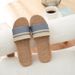 Summer Linen Slippers Non-Slip Breathable Shoes Universal Open-Toe Home Sandals For All Seasons_vogvips.com