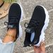 Women's Breathable Knit Sneakers - Lightweight Casual Walking Shoes With Cushioned PU Sole,White Low-Top Lace-Up Design For All-Season Outdoor Comfort_vogvips.com
