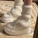 Super Popular Thick-soled Height-increasing White 2024 New Hot Style Versatile For Petite Individuals, Trendy Casual_vogvips.com