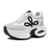 2025 Autumn New Genuine Leather Versatile Women's Height-Increasing Dad 9CM Thick Sole Sports Casual Forrest Gump Shoes_vogvips.com