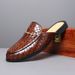 Cross-Border Plus Size European And American Shoes Men's Closed-Toe Slippers Half-Slip Sandals Outdoor Casual Versatile_vogvips.com