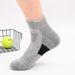 Men's sports socks, sweat absorbent and non slip running socks, outdoor socks, towel bottom boat socks, short tube elite basketball socks for men_vogvips.com