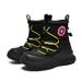 Unisex Winter Snow Boots With Thick Fleece Lining - Waterproof Rain Fabric Upper, Non-Slip Rubber Sole, Cushioned Insoles For Hiking & Outdoor_vogvips.com