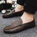 SHLIANG New Men Loafers Shoes Fashion Comfy Slip-on Drive Moccasins Footwear Male Brand Leather Boat Shoes Men Casual Shoes Y0172_vogvips.com