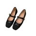 Flat-bottomed Square-toed French Mary Jane Shoes For Women, 2026 New Autumn Style, Soft-soled Loafers_vogvips.com