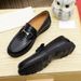 Spring Breathable British Casual Cowhide Single Men's Business Loafers Formal Leather Shoes_vogvips.com