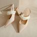 French High Heels Women's Outer Wear 2024 Summer New Fashion Versatile Comfortable Super Soft One-word Buckle Belt With Skirt_vogvips.com