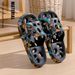 Bath Slippers Non-slip And Water Leakage Men's Indoor Home Stepping On Shit Bathroom Special Eva Cool Slippers Women's_vogvips.com