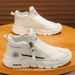 Men's Shoes Fall High Ankle Safety Shoes Men's Casual Sports Anti-Slip Wear-Resistant Work Shoes Short Boots Casual Mart_vogvips.com