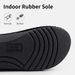 Bebealy Women Slippers Corduroy Bedroom Shoes With Arch Support Velcro Adjustable Women Cotton Slippers House Slippers For Women_vogvips.com