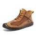 High Top Martin Boots Men's Baotou Handmade Men's Boots Outdoor Casual Large Size Men's Shoes Breathable Shoes_vogvips.com