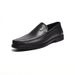 New leather men's low heel casual leather shoes comfortable foot cover men's shoes_vogvips.com